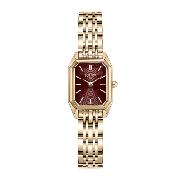 Часы Isabell Petite Gold Burgundy