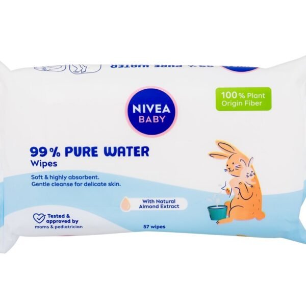 Nivea Baby Wipes Biodeg. Pure Water