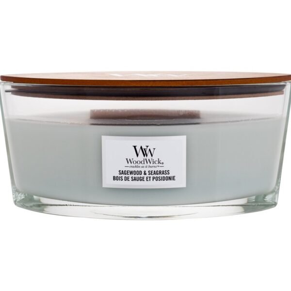 WoodWick Sagewood & Seagrass Scented Candle