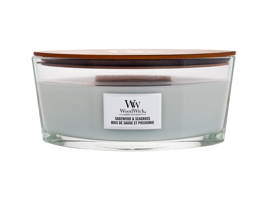 WoodWick Sagewood & Seagrass Scented Candle