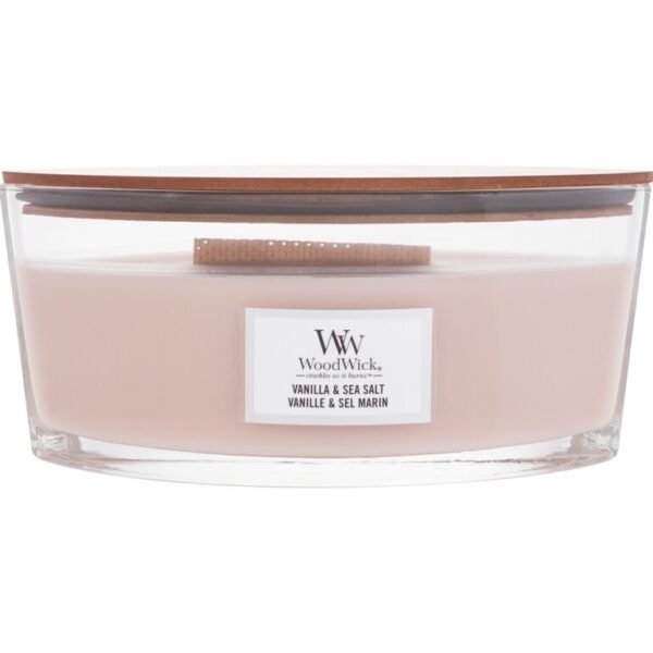 WoodWick Vanilla & Sea Salt Scented Candle