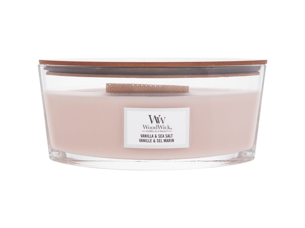 WoodWick Vanilla & Sea Salt Scented Candle