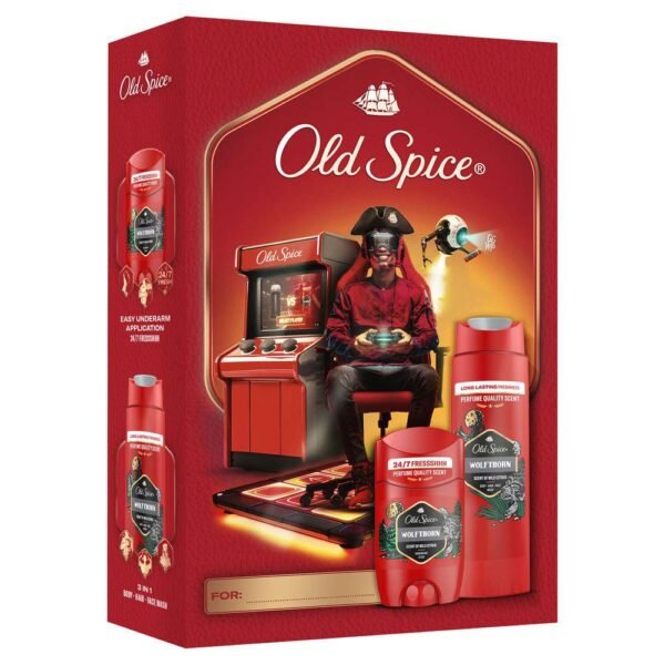 Old Spice Wolf Thorn Gift Set — Deodorant Stick + Shower Gel 250 ml