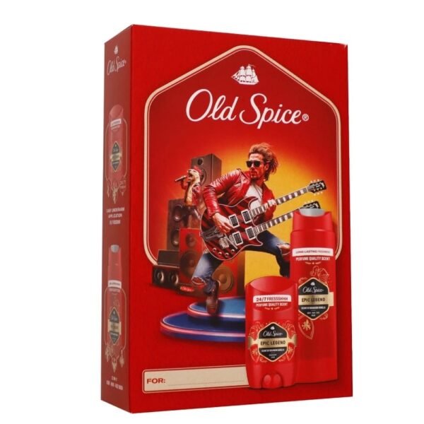 Old Spice Epic Legend Gift Set — Deodorant Stick + Shower Gel 250 ml
