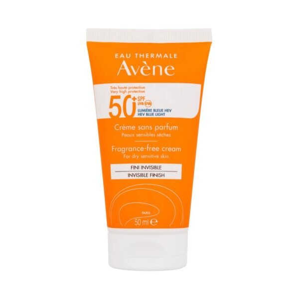 Avene Sun Cream Invisible Finish Face Sun Care