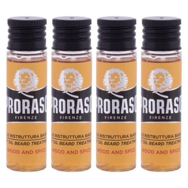 PRORASO Wood & Spice Hot Oil Beard Treatment Beard Oil