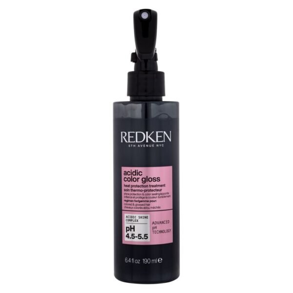 Redken Acidic Color Gloss Heat Protection Treatment For Heat Hairstyling