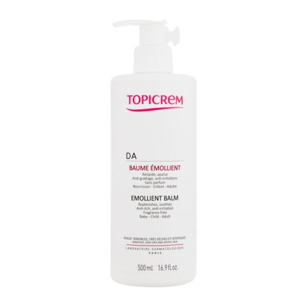 Topicrem DA Emollient Balm Body Balm 500 ml