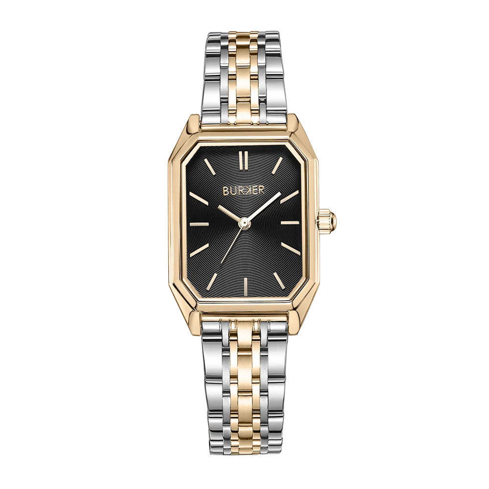 Часы, Isabell Black Gold Silver
