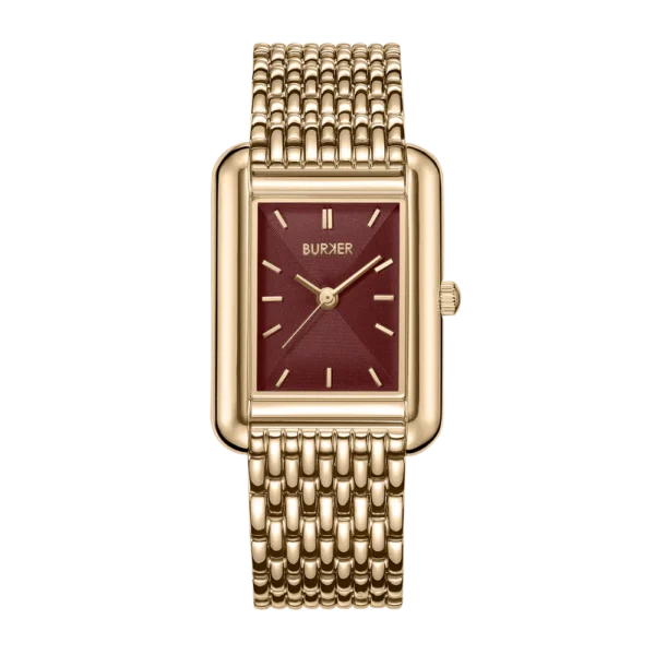 Часы, Olivia Gold Burgundy