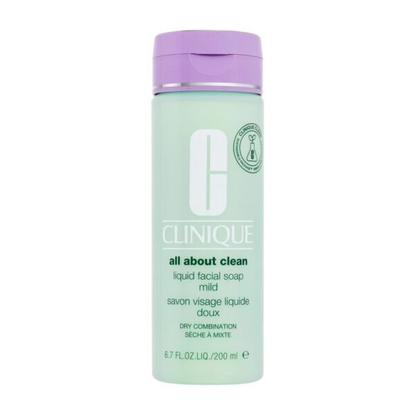 Clinique All About Clean Liquid Facial Soap Mild Cleansing Soap