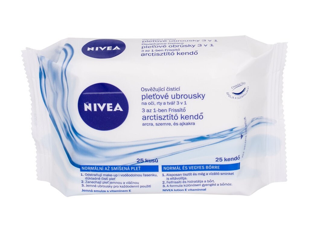 Nivea V Wipes Refreshing 3IN1
