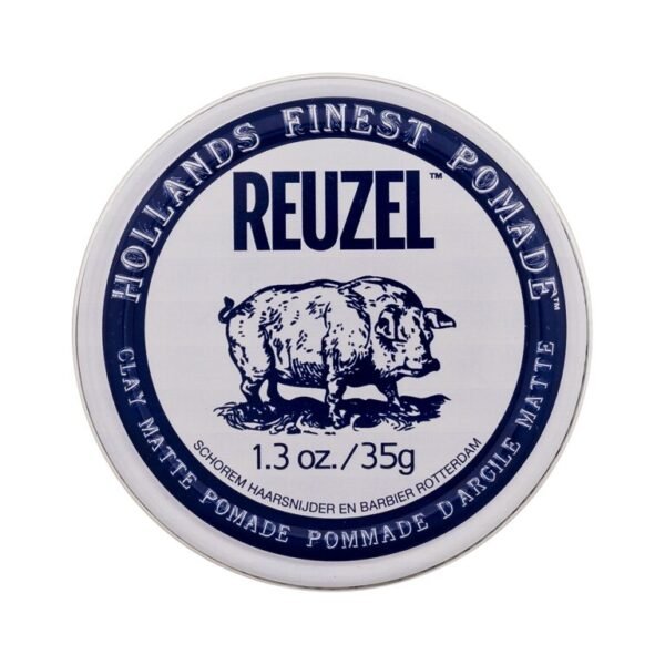 Reuzel Hollands Finest Pomade Clay Matte Pomade For Definition and Hair Styling