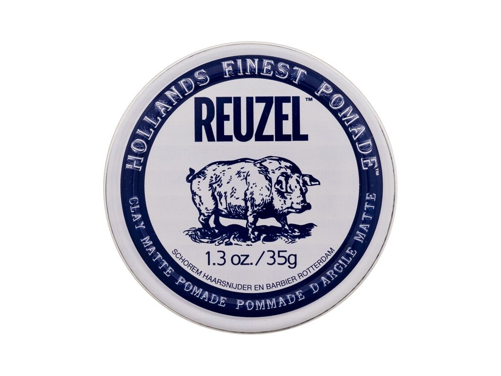 Reuzel Hollands Finest Pomade Clay Matte Pomade For Definition and Hair Styling