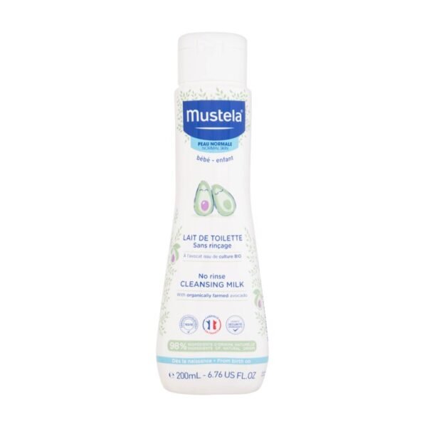 Mustela Bébé No Rinse Cleansing Milk Body Lotion