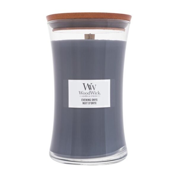 WoodWick Evening Onyx Scented Candle
