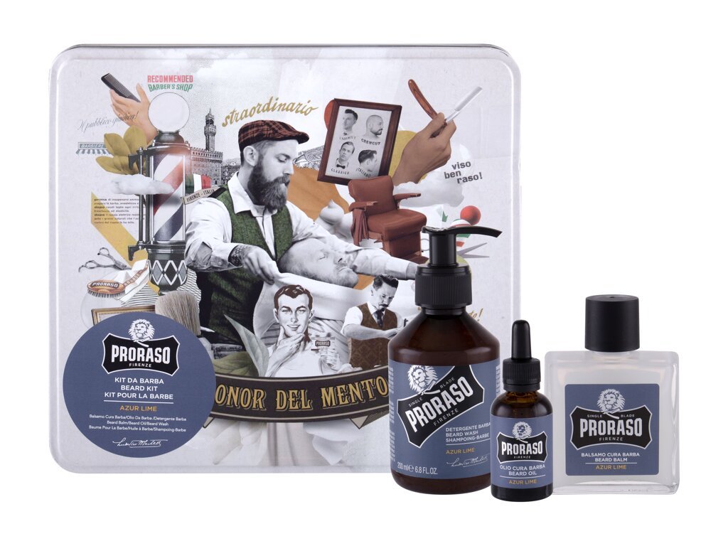 PRORASO Azur Lime Beard Wash Beard Wash