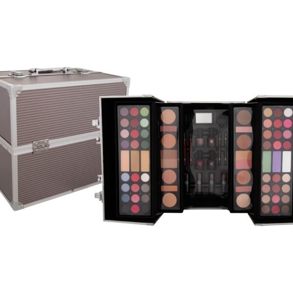 2K Super Model Beauty Train Case Makeup Palette
