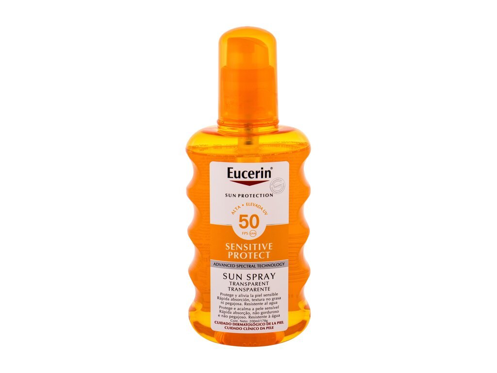 Eucerin Sun Sensitive Protect Sun Spray Transparent Sun Body Lotion
