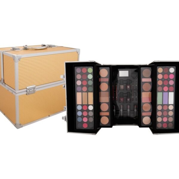 2K Super Model Beauty Train Case Makeup Palette