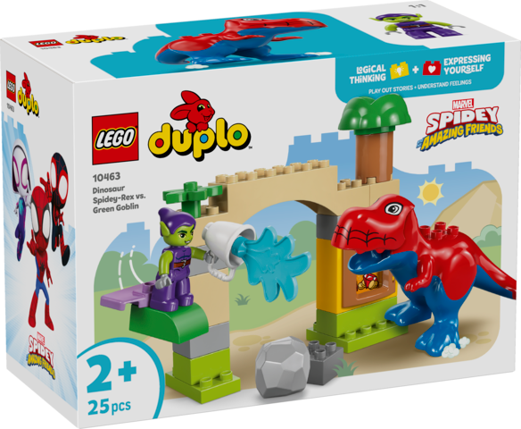 LEGO DUPLO Dinosaur Spidey-Rex vs. Green Goblin 10463