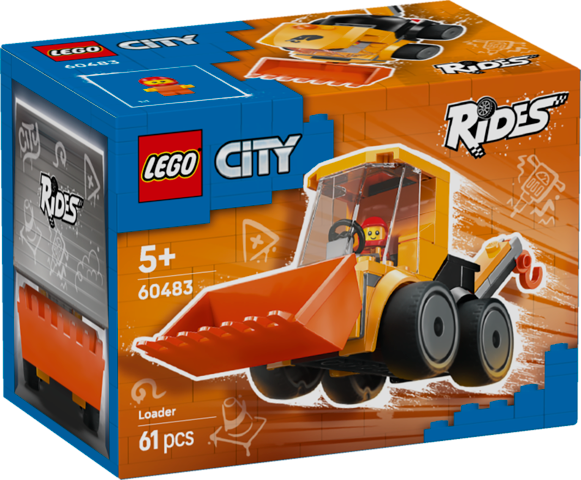 LEGO City Rides – Construction Loader 60483