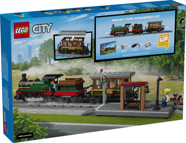 LEGO City Vintage Steam Train 60511 - Image 2
