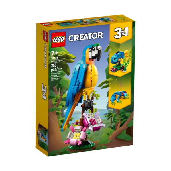 LEGO Creator Exotic Parrot 31136