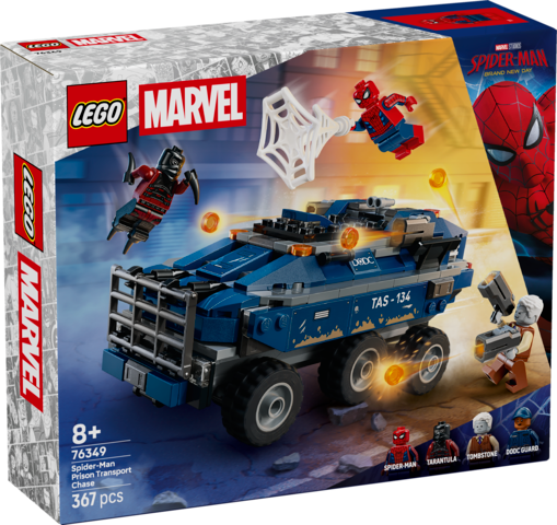 LEGO Super Heroes Spider-Man Prison Transport Chase 76349