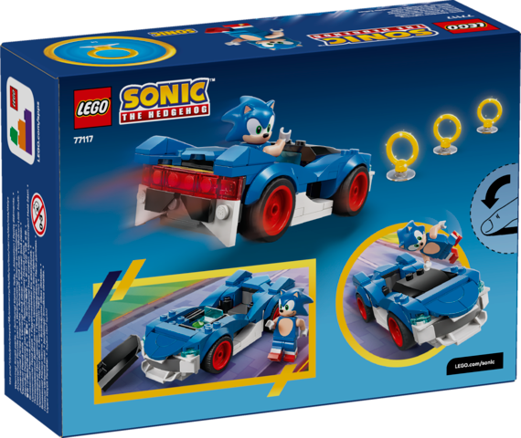 LEGO Sonic the Hedgehog Sonic: Speedster Lightning 77117 - Image 3