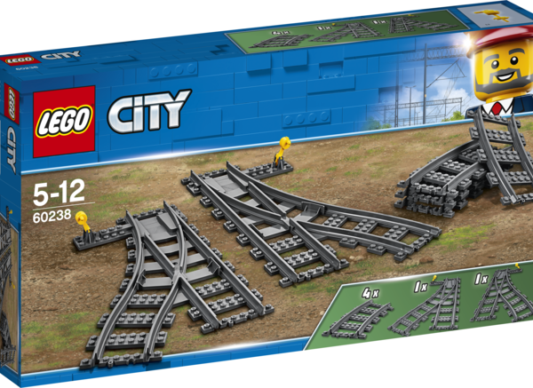 LEGO City Switch Tracks 60238