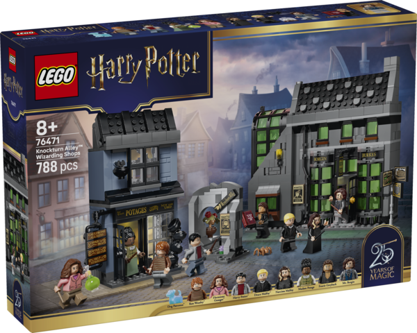 LEGO Harry Potter Knockturn Alley Wizarding Shops 76471
