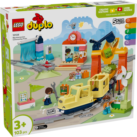 LEGO DUPLO Town Big Interactive Community Train 10428