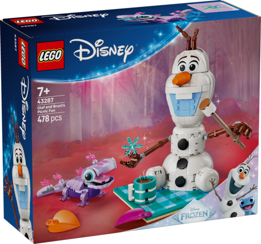 LEGO Disney Princess Olaf and Bruni’s Picnic Fun 43287
