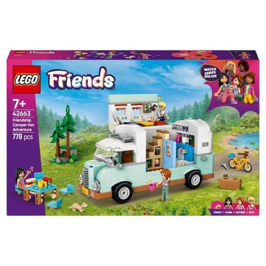 LEGO Friendship Camper Van Adventure 42663