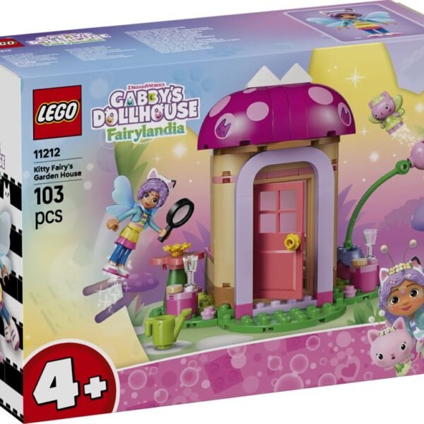 LEGO Gabby's Dollhouse Kitty Fairy's Garden House 11212