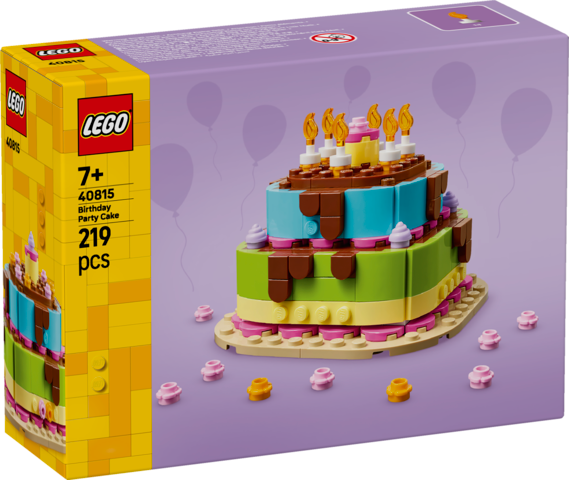 LEGO Iconic Birthday Party Cake 40815