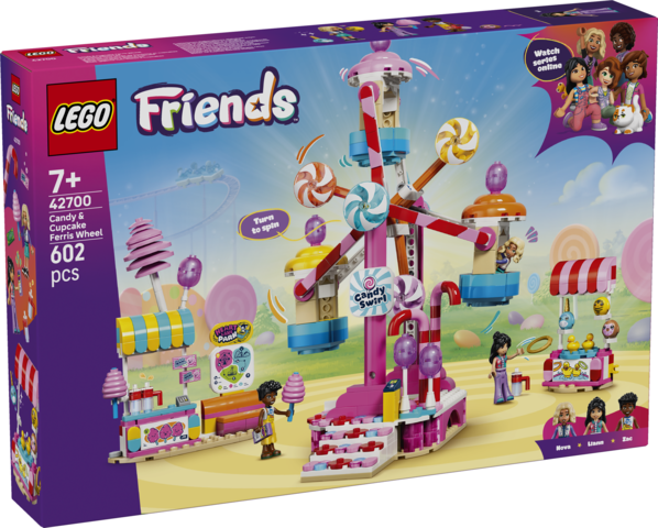 LEGO Friends Candy & Cupcake Ferris Wheel 42700