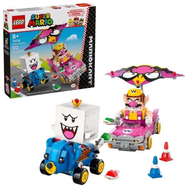 LEGO Super Mario Mario Kart – Wario & King Boo 72038