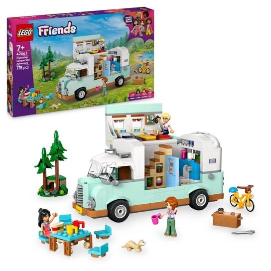 LEGO Friendship Camper Van Adventure 42663 - Image 2