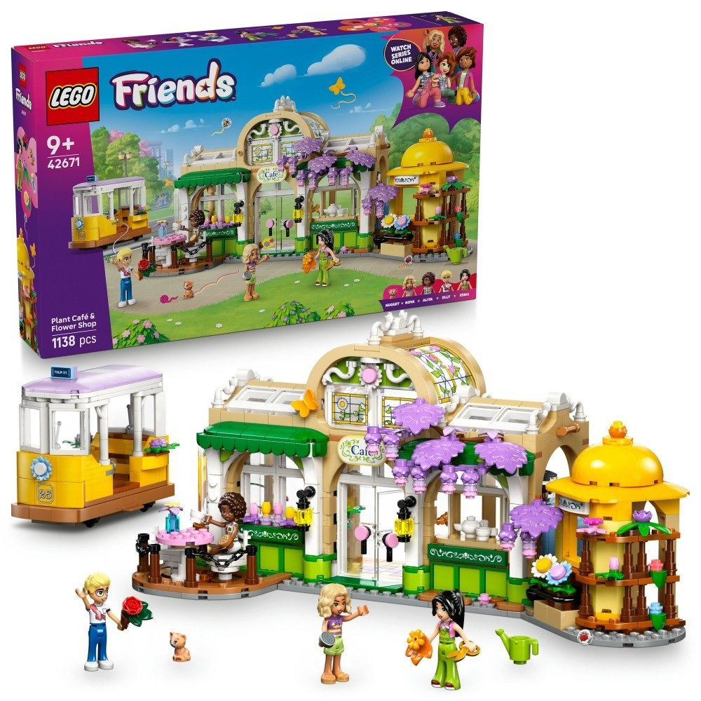LEGO Friends Plant Café & Flower Shop 42671 - Image 2