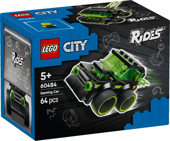 LEGO City Rides – Gaming Race Car 60484