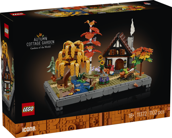 LEGO Icons Autumn Cottage Garden 11372