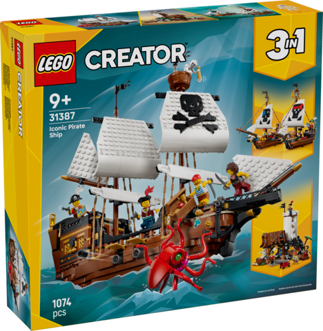 LEGO Creator Iconic Pirate Ship 31387