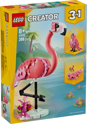 LEGO Creator Wild Animals: Pink Flamingo 31170