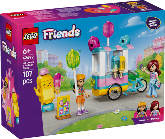 LEGO Friends Ice Cream & Balloon Stand 42692