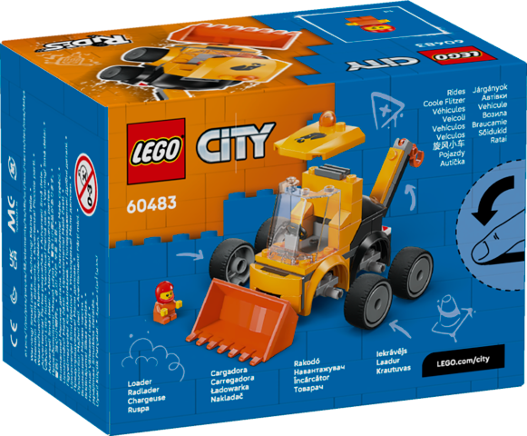 LEGO City Rides – Construction Loader 60483 - Image 3