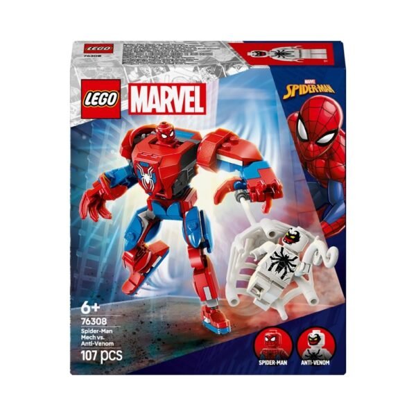 LEGO Super Heroes Spider-Man Mech vs. Anti-Venom 76308
