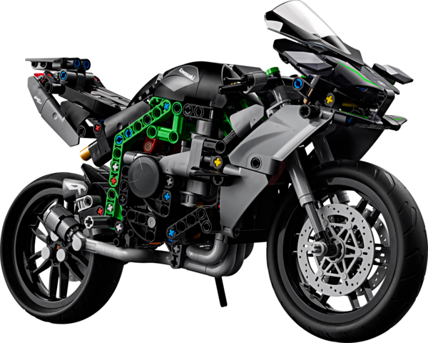LEGO Technic Kawasaki Ninja H2 Motorcycle 42170 - Image 3