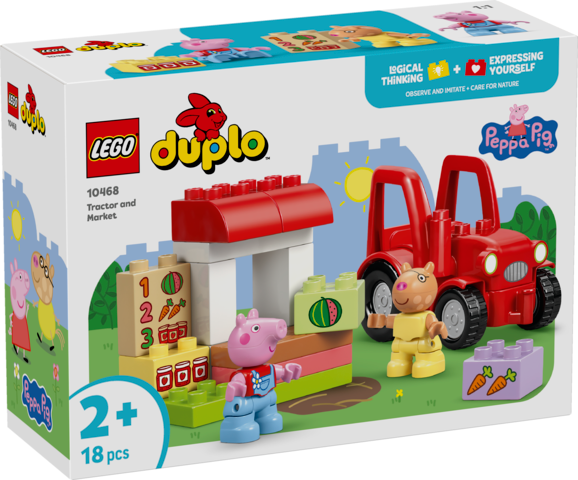 LEGO DUPLO Tractor and Market 10468